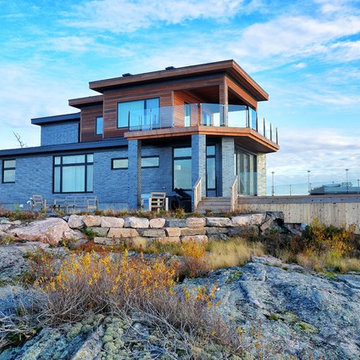Modern Georgian Bay Cottage