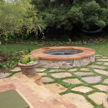 Tuscan-Style Mediterranean Concrete Pool Deck, Patio, Countertop & More