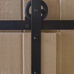 Small Spoked Strap Hardware Kit - Barn Door Hardware