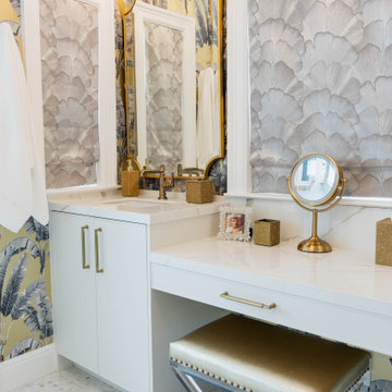 The Galveston Historic Transitional Home Remodel & Interior Design - Master Bath