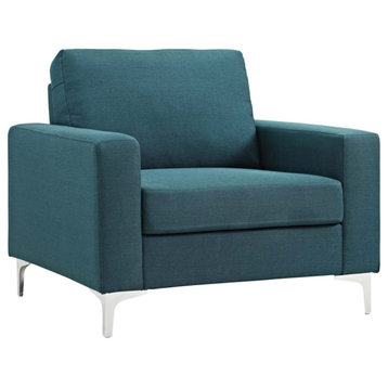 Molly Blue Upholstered Armchair