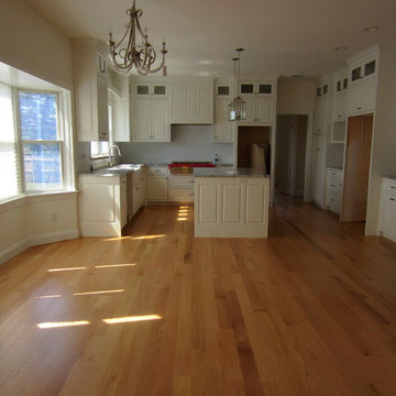 EAST ISLIP: 4" RIFT SAWN RED OAK INSTALLED & FINISHED - BONA AMBERSEAL/TRAFFIC