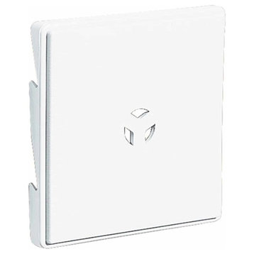 6 3/4"W x 6 3/4"H Triple 3" SurfaceMaster Surface Block, (10/pack), 001 - White