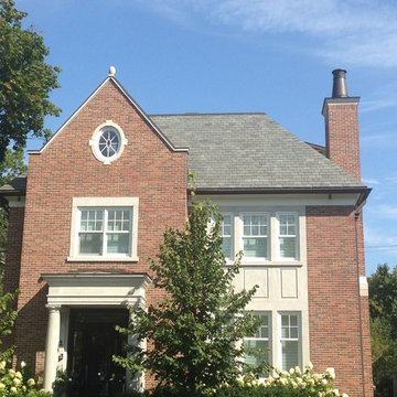 Montreal slate roofs