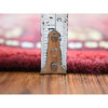 Extra Soft Wool Hand Knotted Mori Bokara Rich Red Oriental Rug, 2'6"x4'