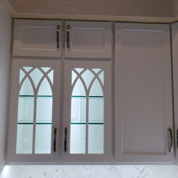 Contemporary Kitchen Remodel Done in Dove White