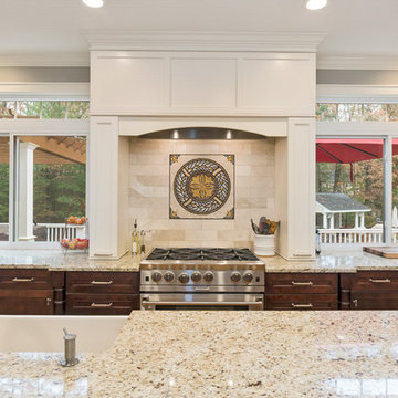 Traditional Gourmet Kitchen
