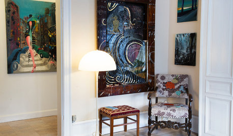 Houzz Tour: Hemmet som extraknäcker som konstgalleri