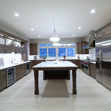 Oxford Stained Oak Kitchen