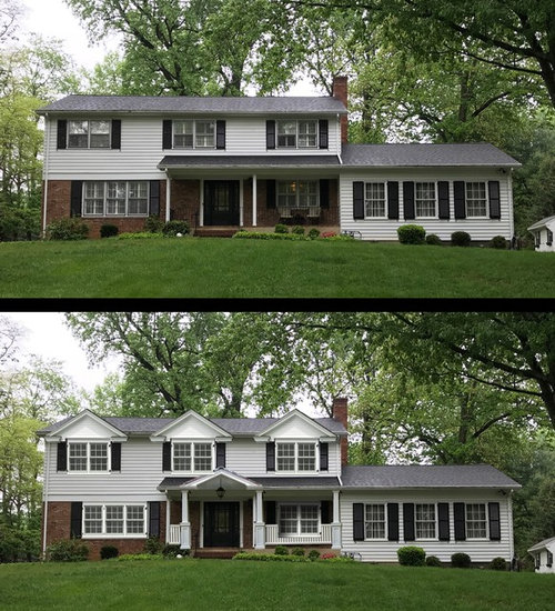 adding gables to 1960s home... over kill?