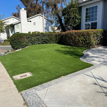 Front Yard Artificial Turf - Orange County