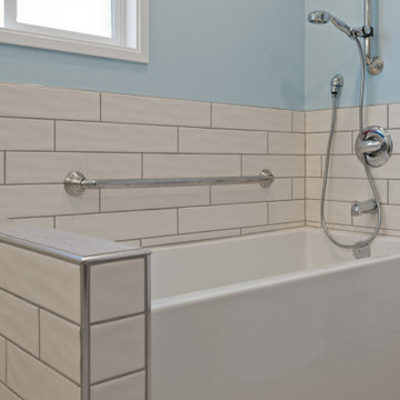 Bathtub with Grab Bars