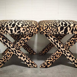 Custom X Benches - Footstools And Ottomans