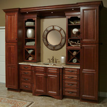 Richmond cherry cabinet in dark