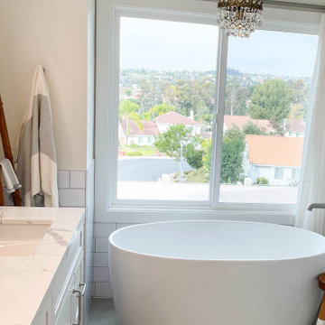 Spa Oasis Master Bathroom | Mission Viejo