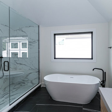 Modern Farmhouse Modified Hampton | Oak Bluff Estates Lemont, IL