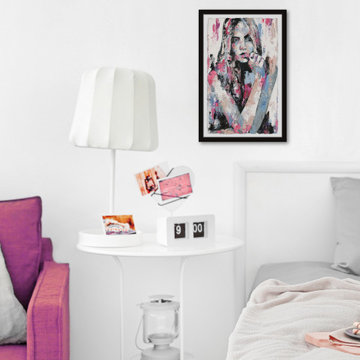 "Cross Arm" Framed Painting Print