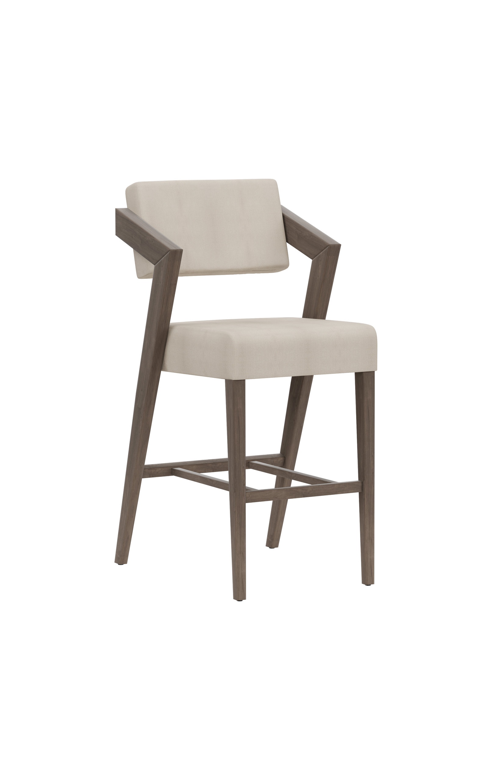 Snider Stool Hillsdale Snyder Counter Height Stool, Barstool - Midcentury - Bar ...