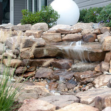 outdoor water feature