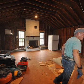 Fireplace Room Remodeled In East Northport NY 11731