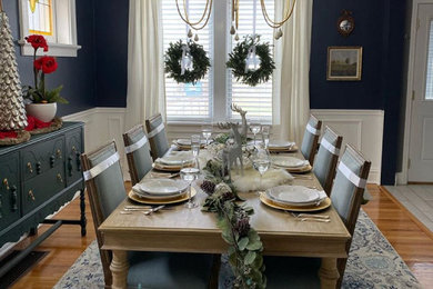 Inspiration for a timeless dining room remodel in St Louis