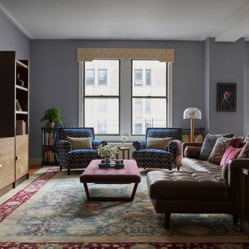 Living Room in Upper West Side Prewar Classic Seven