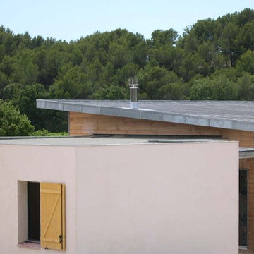 Maison bois à Lauris