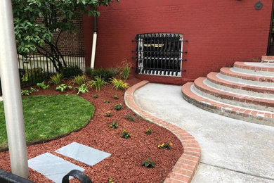 This is an example of a traditional landscaping in DC Metro.