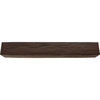 8"W x 10"H x 8'L 3-Sided Riverwood Faux Wood Beam, Premium Hickory