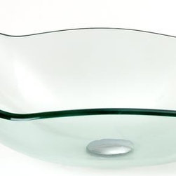 DreamLine Natural Color Glass Sink DLBG-15 - Bathroom Sinks