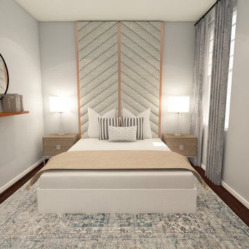 Serenity Haven: Contemporary Guest Bedroom