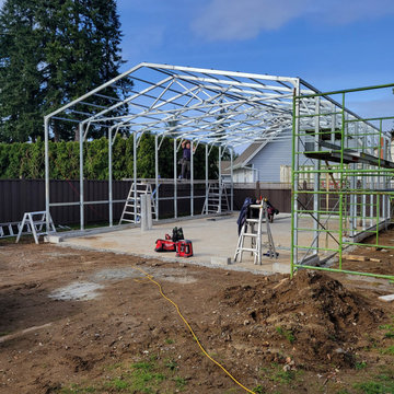 Langley Construction Project Garage Easy Build Structures 36'x26'