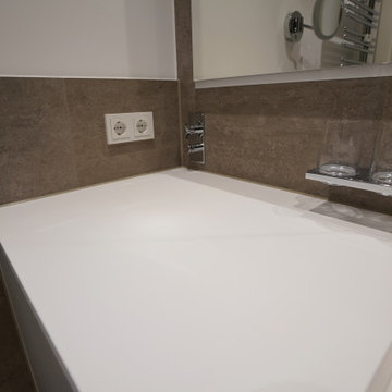 Aus einem Badezimmer wird ein Duschbad in München Perlach