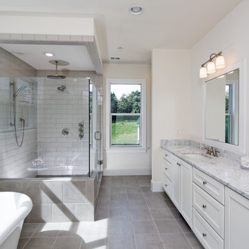 Catonsville Contemporary Farmhouse New Home Build