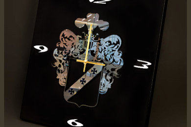 Часы на заказ, подарочные, с гербом, с логотипом.