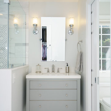 Master Bathroom and Walk In Closet Renovation