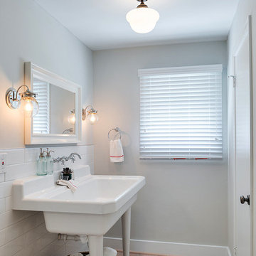 Savoy House Downing sconces and Classic Schoolhouse Designs semi-flush mount in