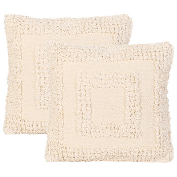 Darcy Boho Cotton Pillow Cover, Set of 2