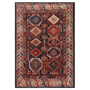 Safavieh Herat Hrt375A Traditional Rug, Rust and Creme, 3'0"x10'0" Runner