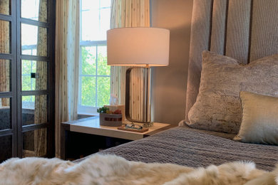 Transitional bedroom photo in Philadelphia