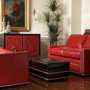 Leather Sofas & Leather Living Room Furniture Sets