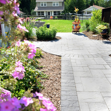 Backyard Project with Firepit Ramsey New Jersey