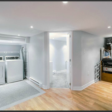 Low Ceiling Bathroom