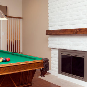 Kitchen Remodel, Flooring and Fireplace Makeover