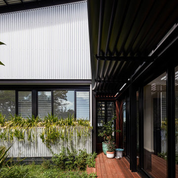 Gardens and exterior - Tin Shed House