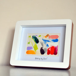 Original painting and modern frame by Swav - Paintings