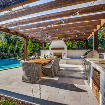 Dallas TX Multi-Faceted Outdoor Living Oasis