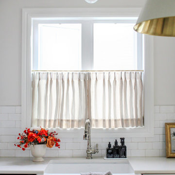 Celia Striped Plaid Cafe Curtain by TWOPAGES