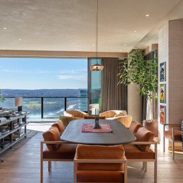 Proper Vibes Penthouse Dining with Cravotta Custom Tables
