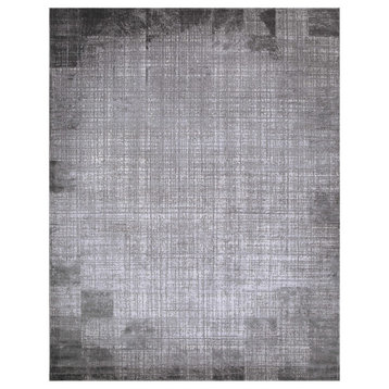 Tamworth Abstract Gray 6'7" x 9'6" Area Rug